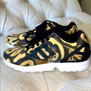 Super Rare Adidas Snakeskin Print Shoes